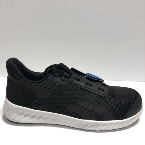 Reebok Men’s Sublite Legend, Black Athletic Work Sneakers, Size 11.5M